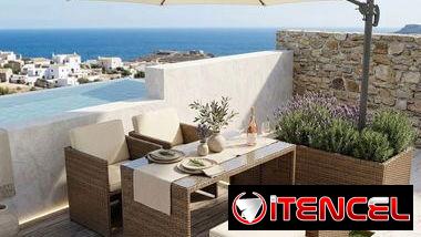 Juego de muebles para exteriores