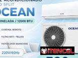 Aire acondicionado tipo Split marca OCEAN de 1 y de 2 toneladas