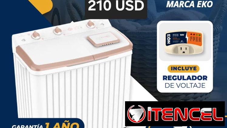 Lavadora Semiautomática 8,5kg Marca EKO
