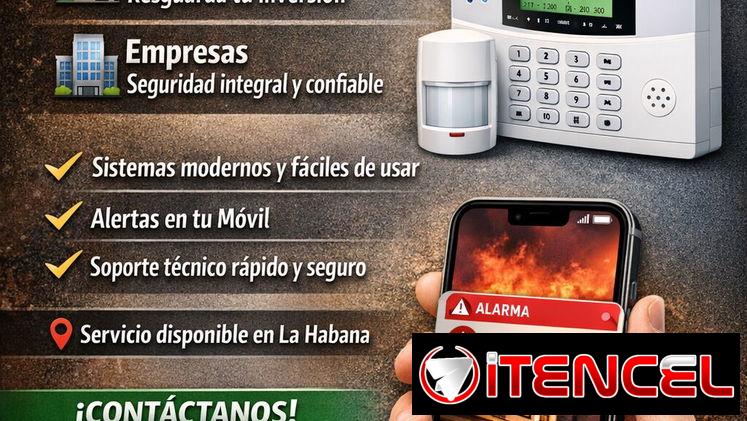 Instalación Profesional de Alarmas en La Habana Seguridad con Configuración Personalizada Protege tu hogar o negocio