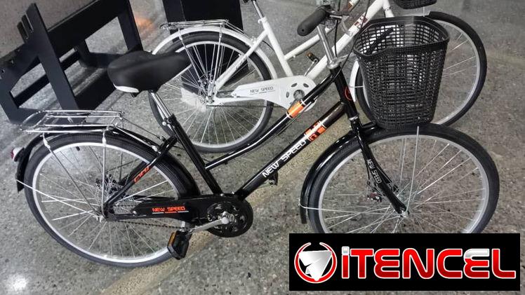 Bici 26 con freno de disco delante de atrás a 160 incluido mensajería