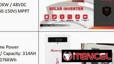 Inversor 10k + batería 16k en 3800