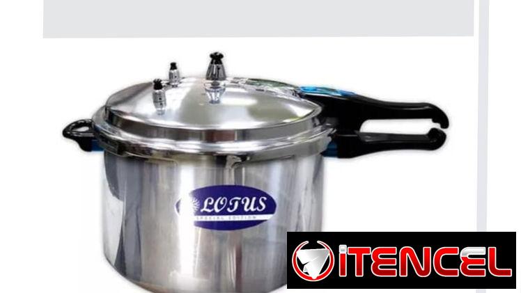 Olla de presión de 4 L, Se da con una lamparera Recargable como regalo