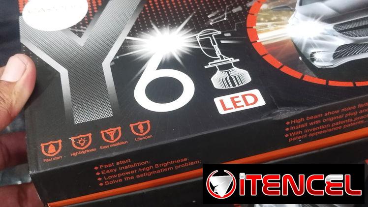 ¡Deja de adivinar el camino! Con los Bombillos Y6 Mini LED Lens, tu moto alumbrará con poder total. 🚀 Wa.me/+5354260323