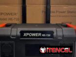Estación de energía portátil *X Power*  Modelo: *RE-T20* Capacidad : *2016 Wh*  Potencia Nominal : *2400W* *Admite panel