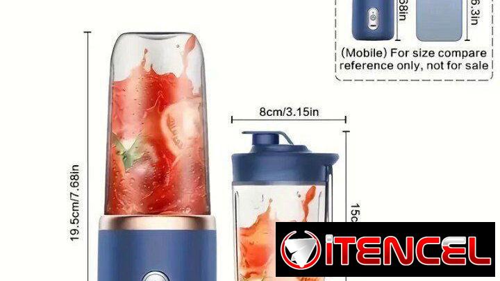 🥤 Batidora USB de 6 Cuchillas – $30