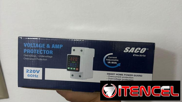 220V Breaker y Regulador protector todo en uno