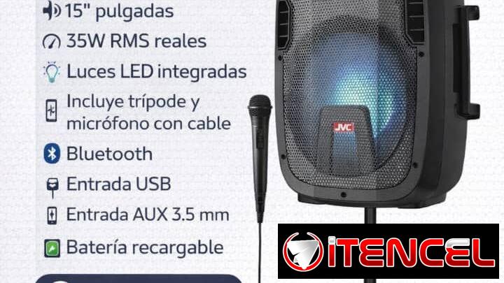 Parlante Amplificado Bluetooth 15″ JVC