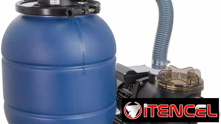 Filtro de Arena para Piscina XtremepowerUS 19″ con Bomba de 1.5 HP