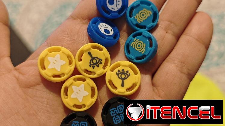 Gomitas para los joystick para nintendo switch