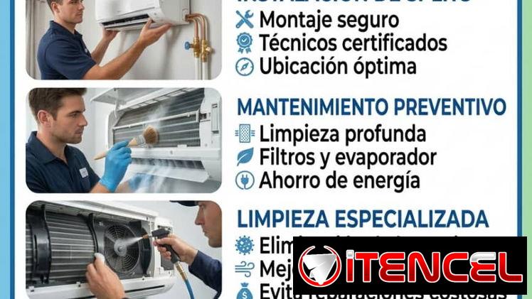 MONTAJE Y MANTENIMIENTO DE SPLIT