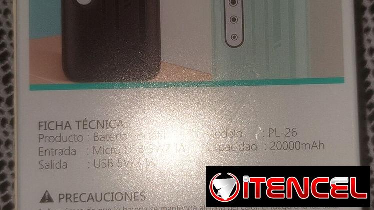 Power Bank de 20000mah marca Buytiti, sellados en sus cajas
