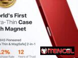 Magnetic Slim-Fit Case para iPhone 17 Pro Max – Red | videojuegoshabana.com