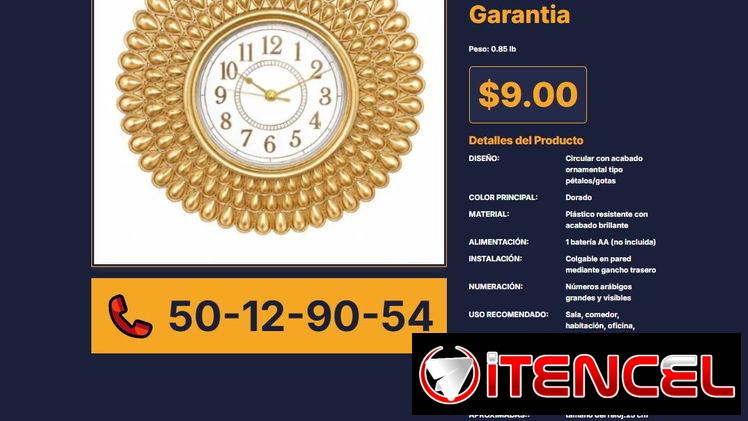 RELOJ DECORATIVO DE PARED VPT# -0052