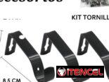 Cortinero extensible de 3m