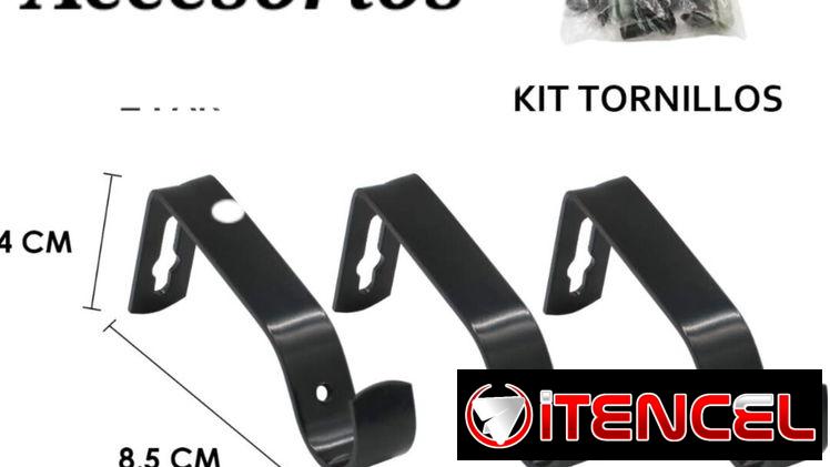 Cortinero extensible de 3m