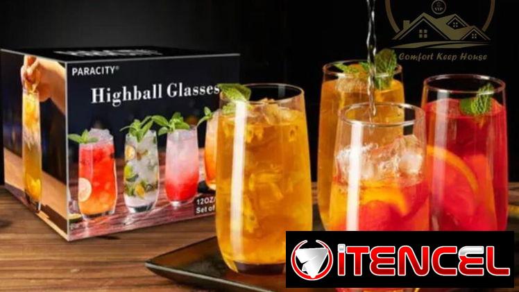 Vasos de cristal (6 unidades) (G&L)