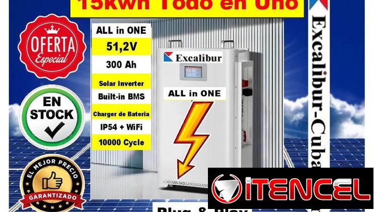 SOLAR SYSTEMA TODO EN UNO de 15.360 Wh