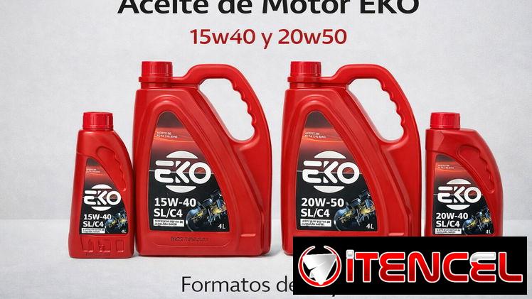 Aceite de Motor EKO 15w40 y 20w50
