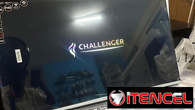 TELEVISOR 43 PULGADAS CHALLENGER CON SOPORTE DE PARED