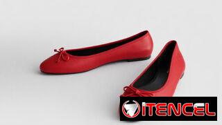 Balerinas Rojas y de Leopardo No. 38-39-40