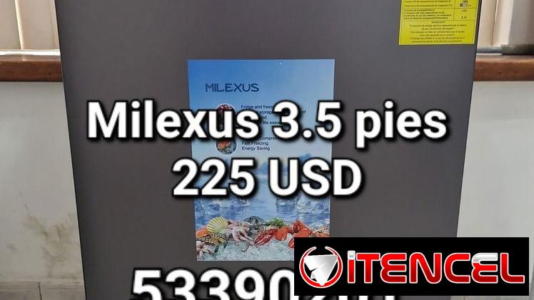 Nevera milexus 3.5 pies