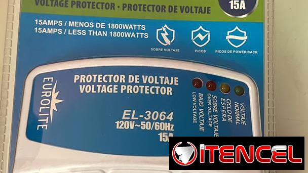 Protector de voltaje 120V 15A