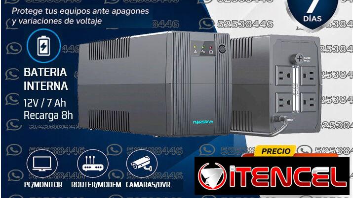 UPS MARSRIVA 750V/375W DE 4 TOMAS