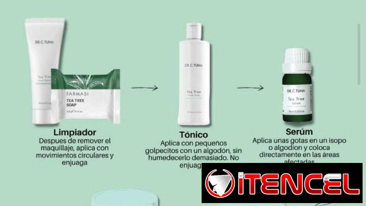 Línea Completa de Árbol de te de Farmasi