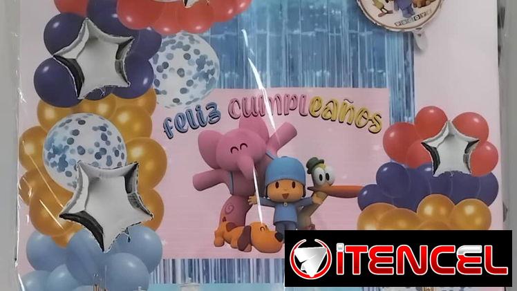 Set de Globos de 100 Piezas temáticos