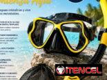 Set de careta y snorkel/ 2 visores cristal templado
