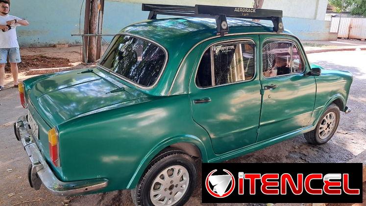 Fiat 1100 mecánica de lada, caja 5ta de lada, salón de tico con pizarra de tico