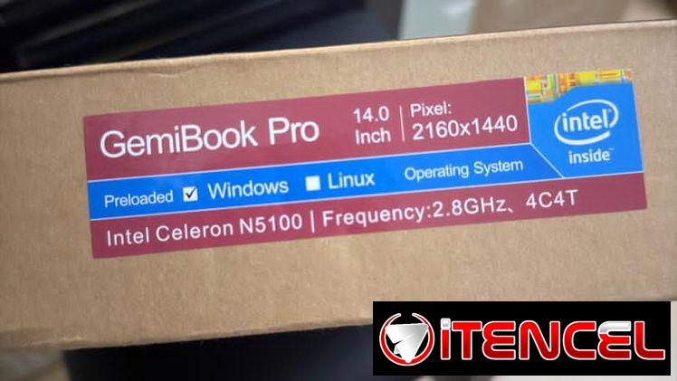360USD Laptop Chuwi Gemibook Pro nueva en caja, INCLUYE MOUSE INALÁMBRICO