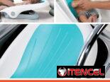 Bañera engomada para bebé utilizable sobre varias superficies
