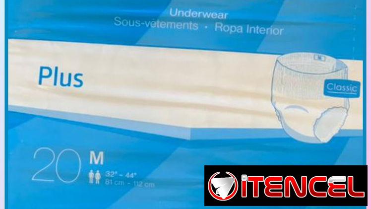 Culeros de adultos talla M de 20 unidades tipo blumer en 6500 mn