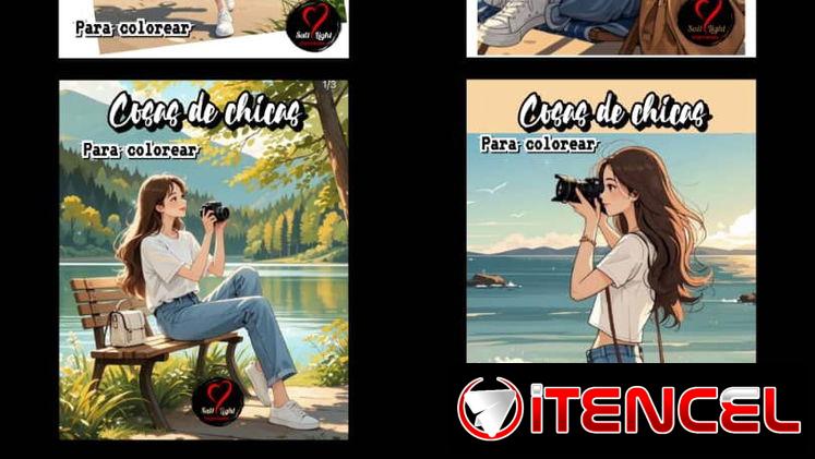 Libros de colorear para chicas en casa y en cosas, diferentes precios
