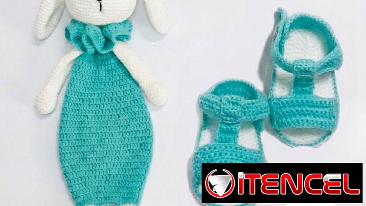 Manta de apego con zapaticos