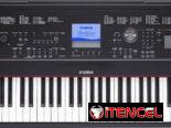 Yamaha DGX660B Piano digital en excelentes condiciones con 88 teclas ponderadas con soporte de muebles, color negro