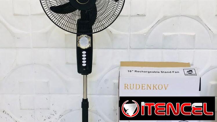 Ventiladores Marca Rudenkov recargable 55 USD