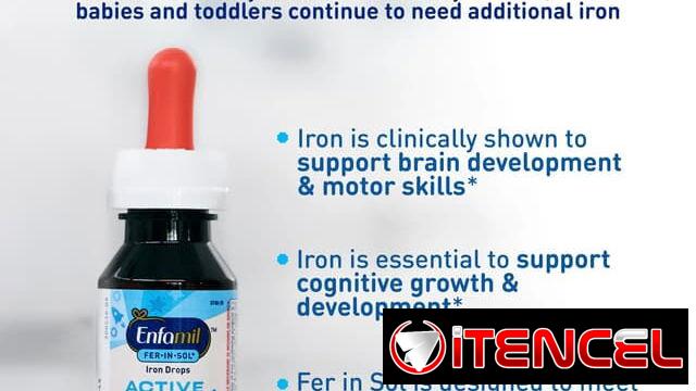 Suplemento de hierro de 50 ml para bebés de 0 a 24 meses ..precio 5000