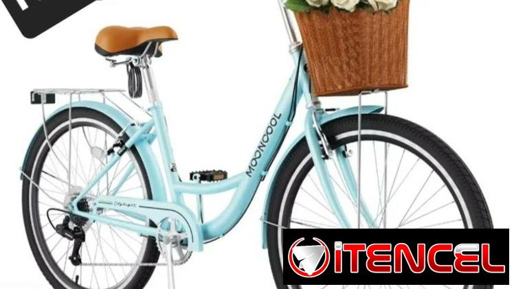 Bicicletas 24 y 26 de cestas y parrillas