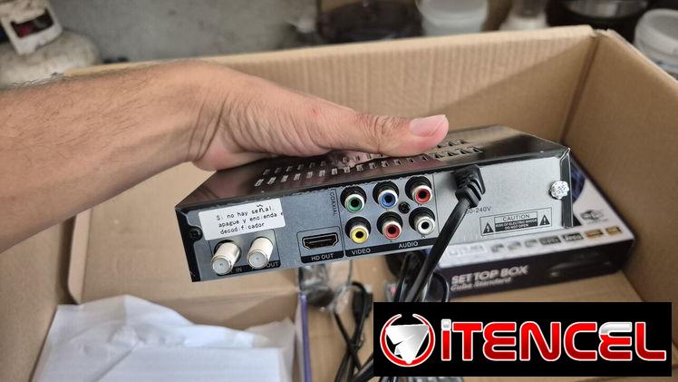Cajitas Digitales Con Antena incluida./ Soportan 4K MKV/ Wifi / Con todos sus accesorios