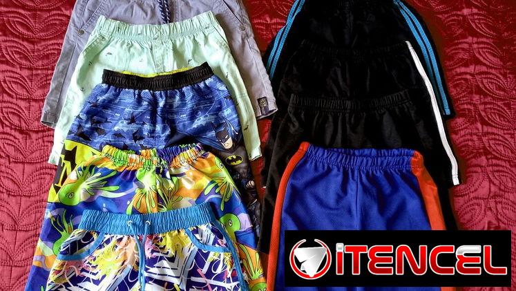 Venta de shorts de uso para niños. Tallas 6-8
