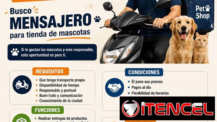 Busco mensajero!