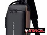 Bolso antirobo impermeable de hombre 3 combinaciones de colores disponibles