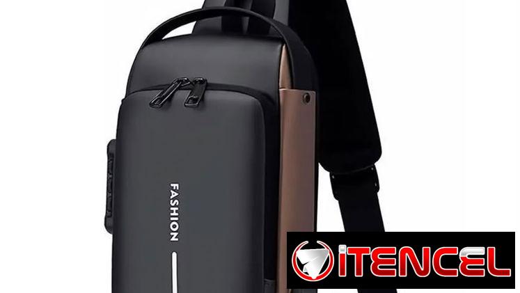 Bolso antirobo impermeable de hombre 3 combinaciones de colores disponibles