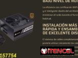 ⚡ Fuente de Poder ATX – 750W ⚡  Eficiencia certificada 80 PLUS Bronce | Semi Modular | Ventilador silencioso de 140 mm