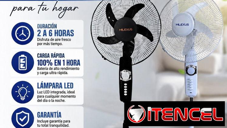 Ventilador Recargable
