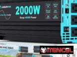 Inversor Professional ( nada de copia china )2000w continuo y 4000w Pico