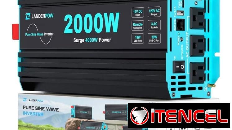 Inversor Professional ( nada de copia china )2000w continuo y 4000w Pico